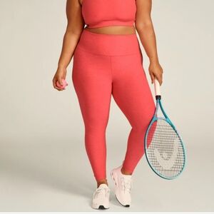 Beyond Yoga Red High Waisted Leggings